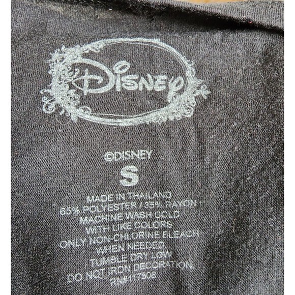 The Little Mermaid Black T-Shirt Size Small Disney Cartoon Movie - Picture 4 of 4